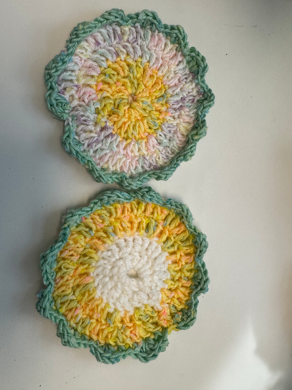 Handmade Crochet Coaster & Plant Mat