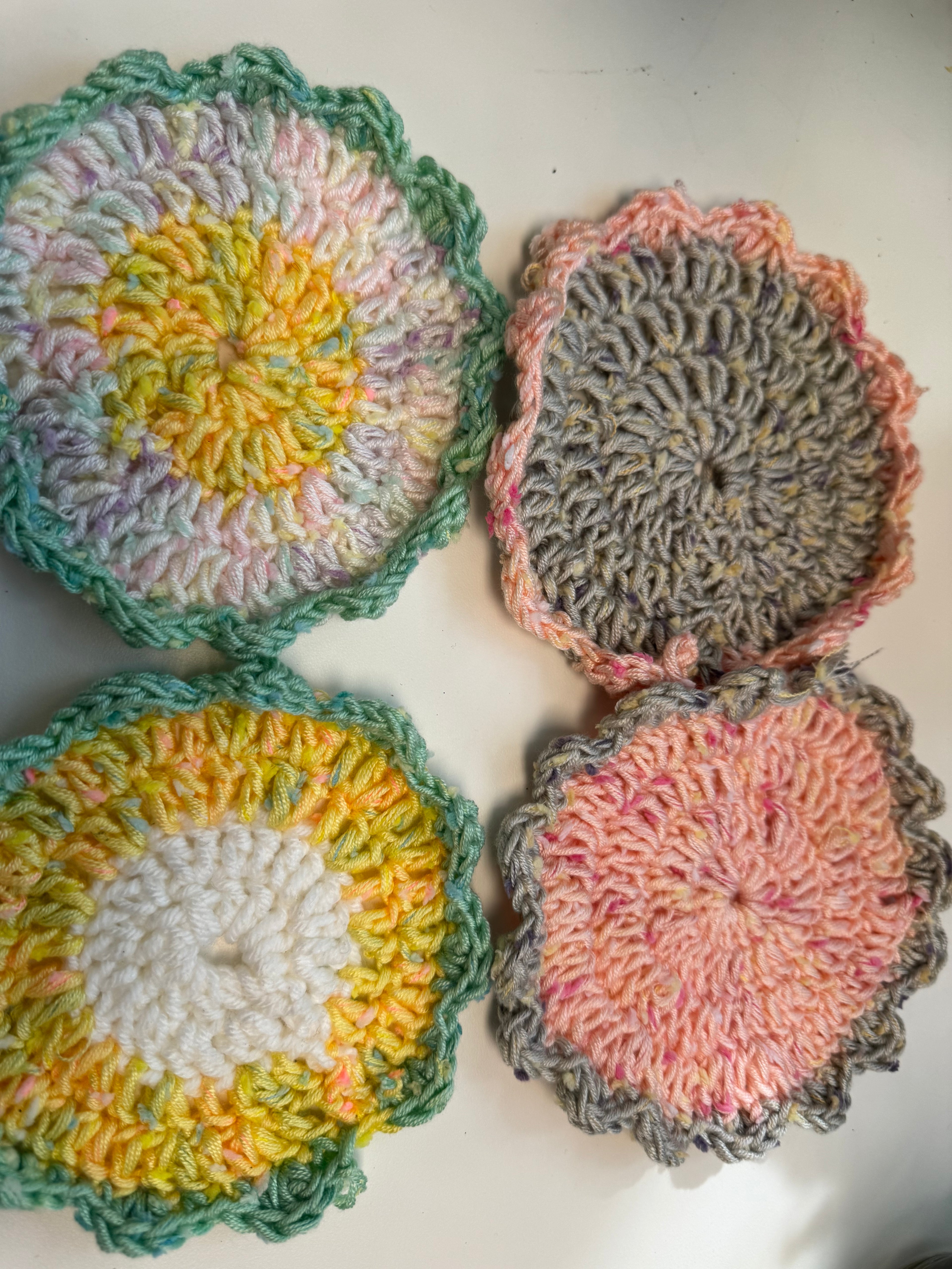 Handmade Crochet Coaster & Plant Mat
