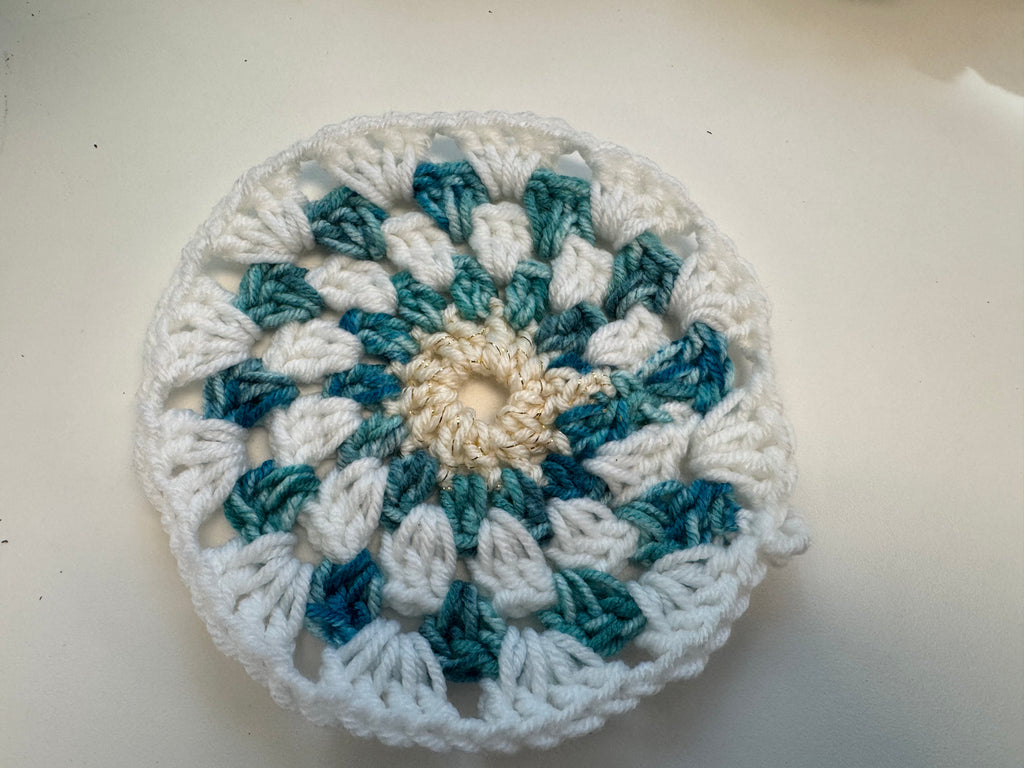 Handmade Crochet Coaster & Plant Mat